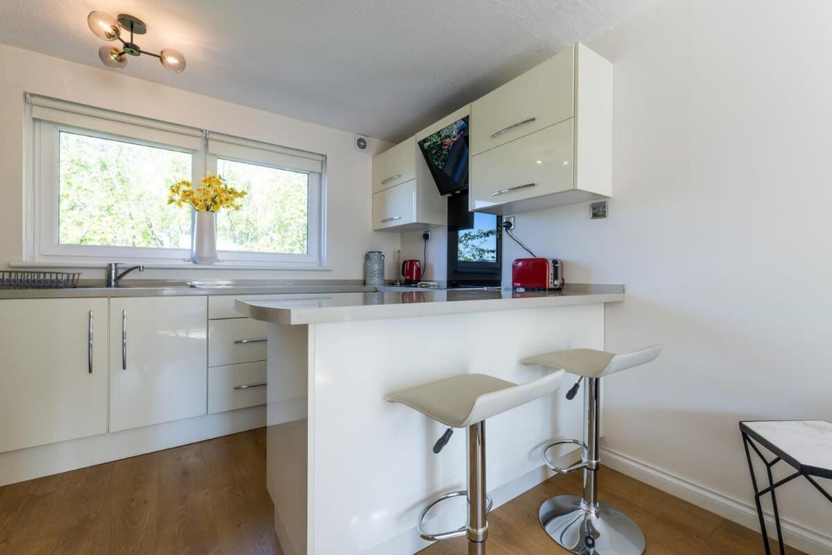 Stunning City Centre 1 Bed With Free Parking Glasgow Bagian luar foto