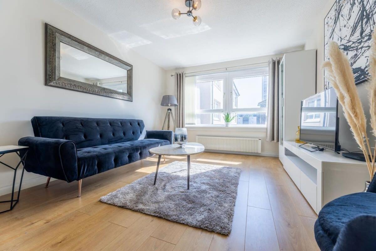 Stunning City Centre 1 Bed With Free Parking Glasgow Bagian luar foto
