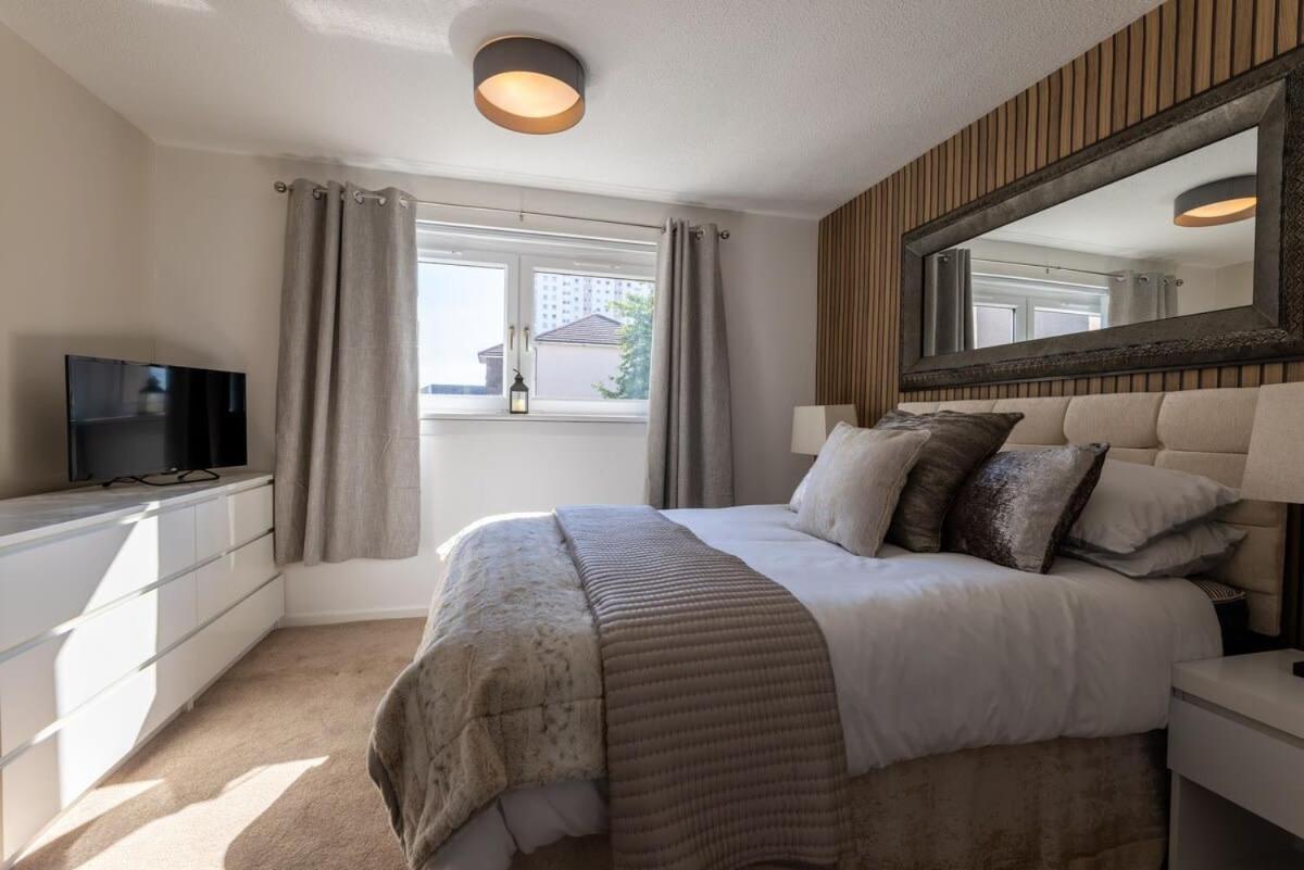 Stunning City Centre 1 Bed With Free Parking Glasgow Bagian luar foto